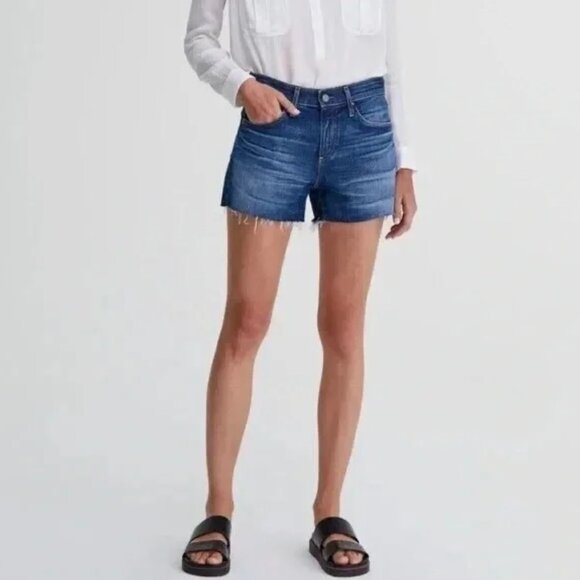 AG Adriano Goldschmied The Hailey Cut-Off Ex-Boyfriend Short Size 29 - Picture 2 of 8